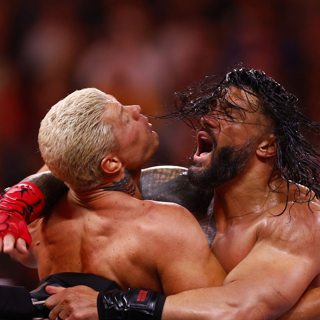 Cody Rhodes und Roman Reigns 2023