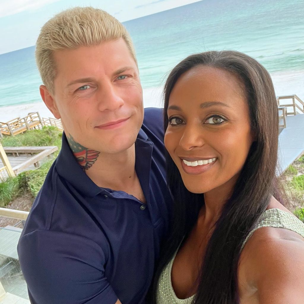 Profiwrestler Cody Rhodes und seine Frau Brandi