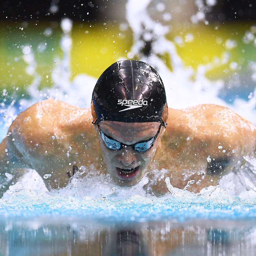 Cody Simpson beim Finale der Olympiaqualifikation in Adelaide