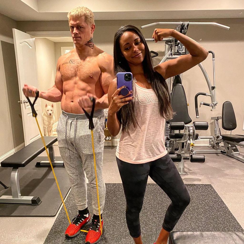 Cody und Brandi Rhodes im Jahr 2020