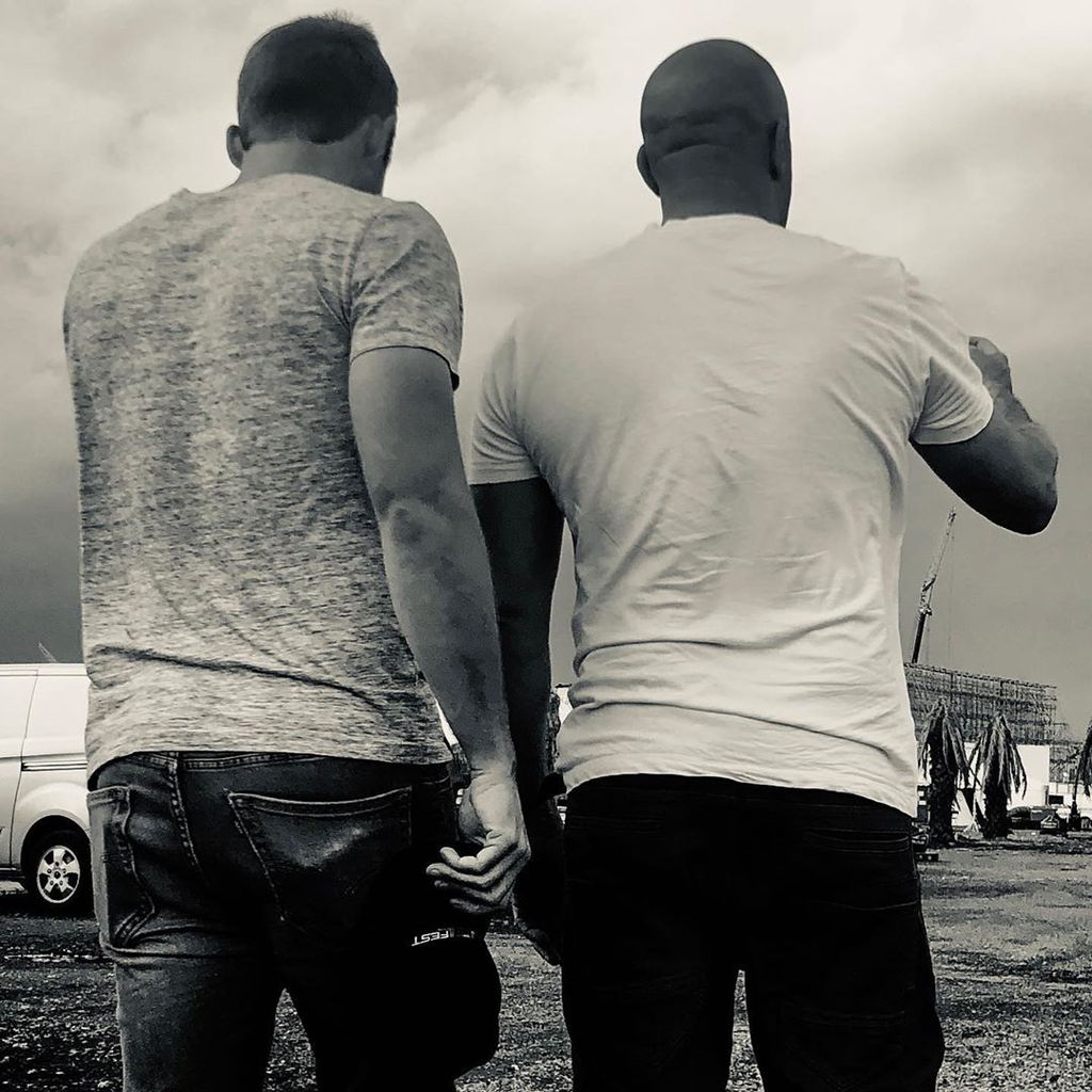 Cody Walker und Vin Diesel