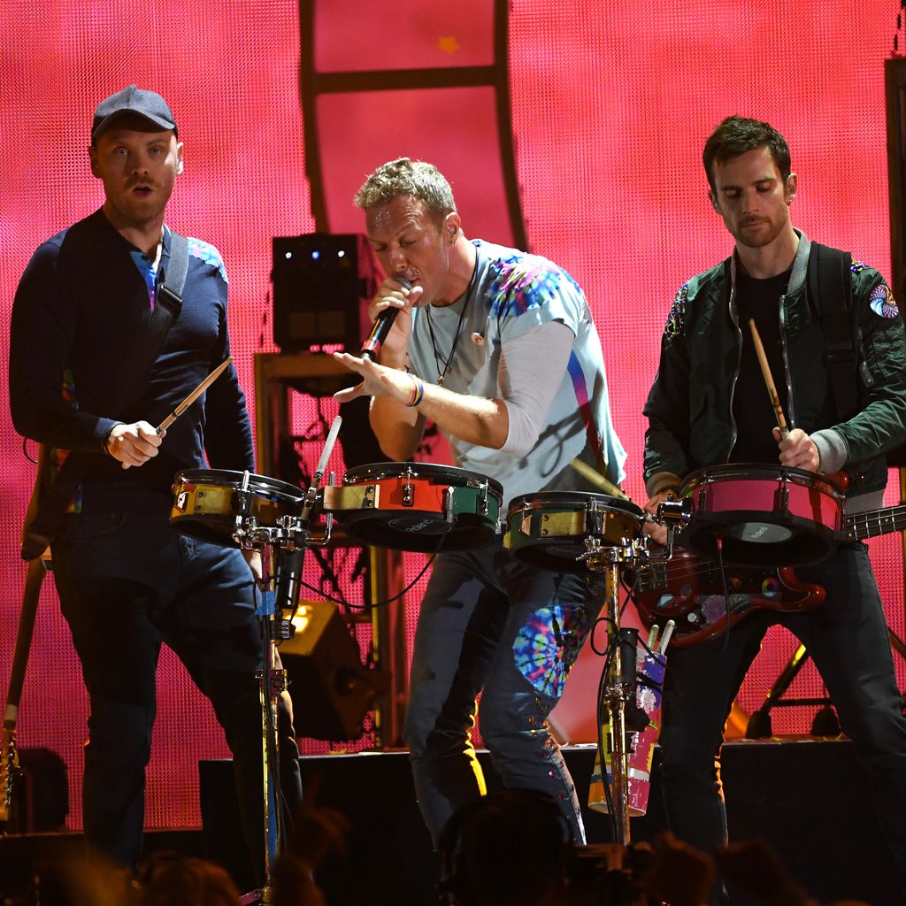 Coldplay beim iHeartRadio Music Festival 2017 in Las Vegas