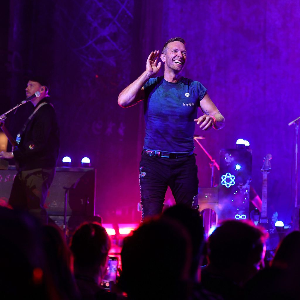 Coldplay, September 2021