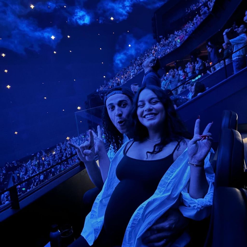 Cole Tucker und seine schwangere Gattin Vanessa Hudgens