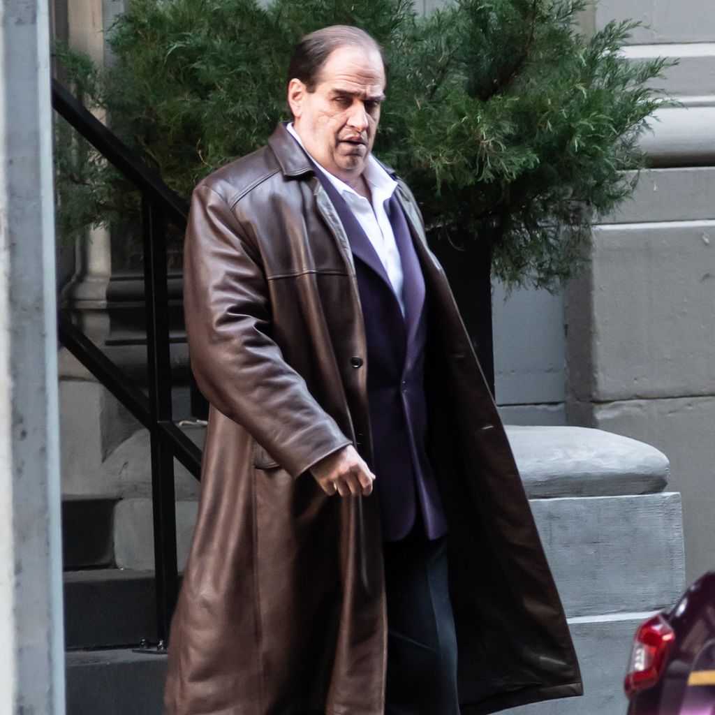 Colin Farrell am Set der "The Penguin"-Serie, 2023