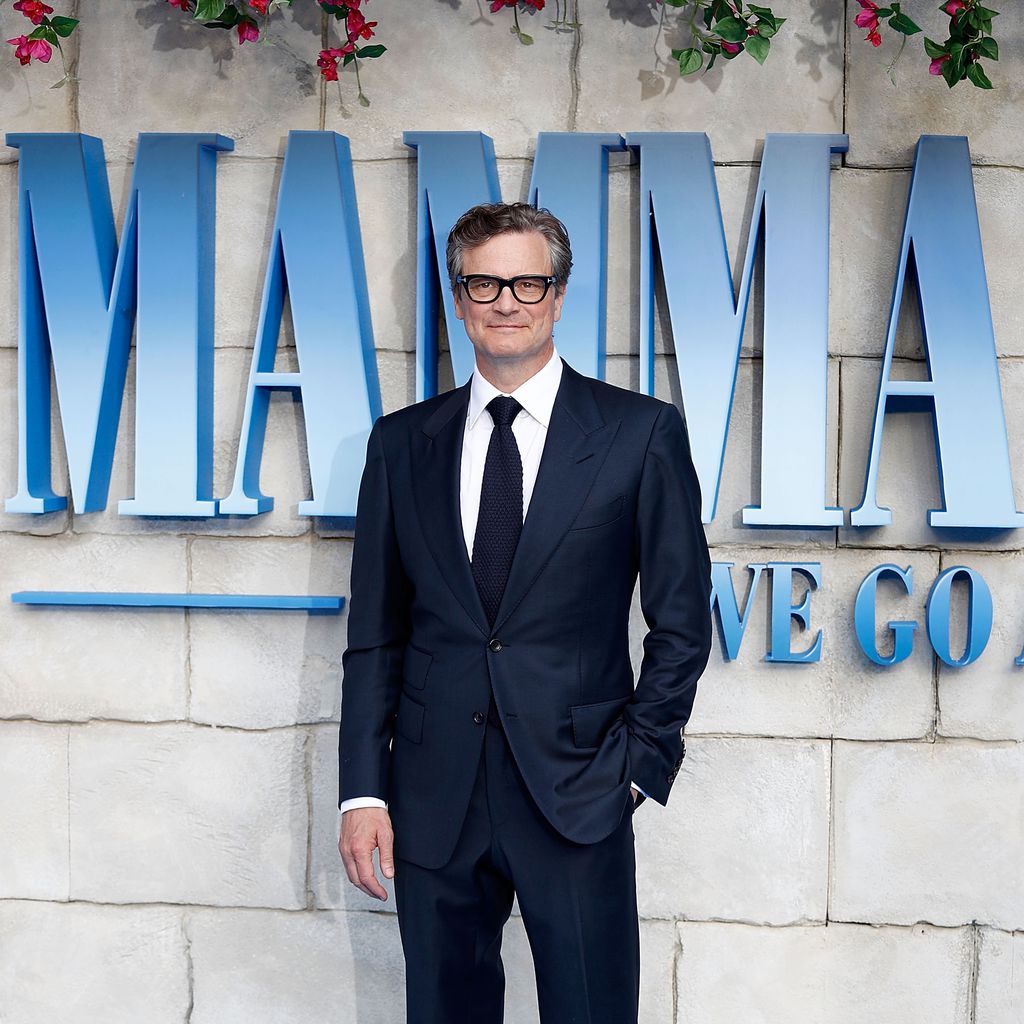 Colin Firth bei der "Mamma Mia 2"-Premiere