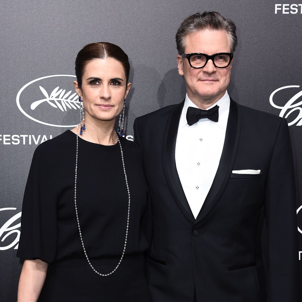 Colin Firth mit seiner Frau Livia im Mai 2019