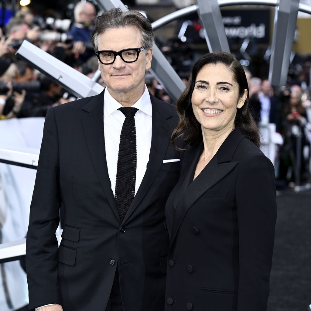 Colin Firth und Eleonora Perboni bei der UK-Premiere von "Disclosure Day" im Cineworld Leicester Square in London