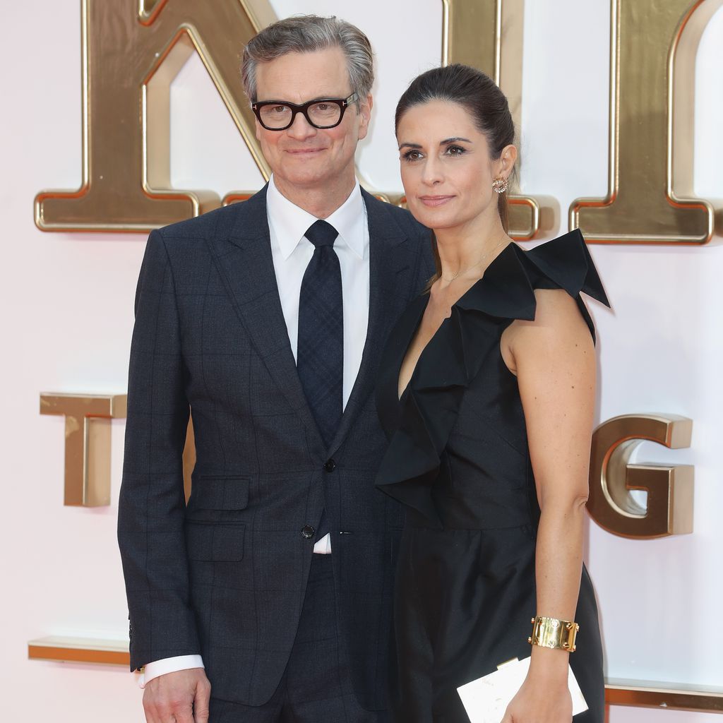 Colin Firth und Livia Giuggioli bei der "Kingsman: The Golden Circle"-Premiere in London