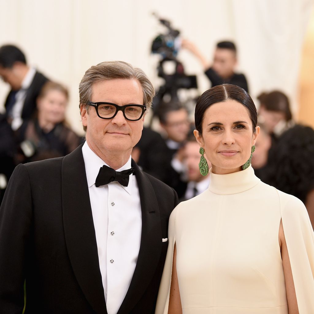 Colin Firth und Livia Giuggioli auf einer Gala in New York