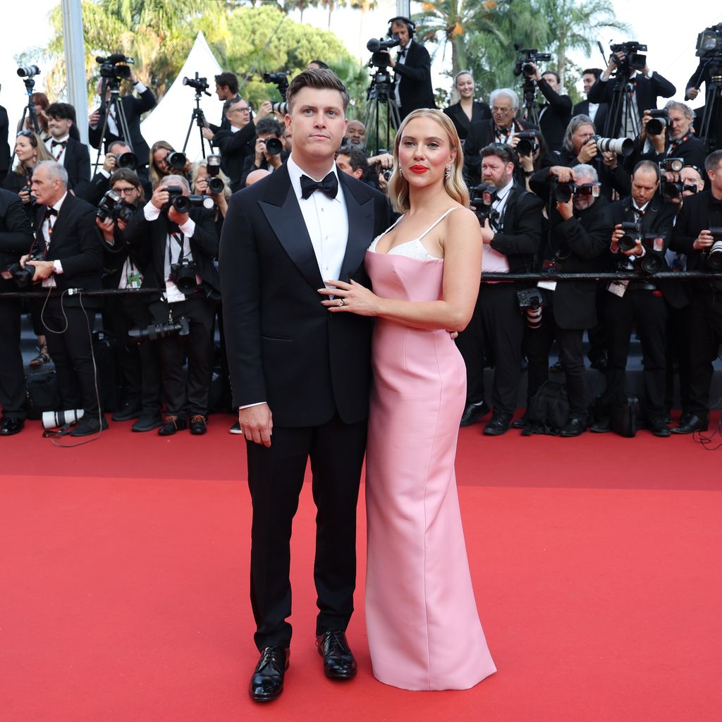 Colin Jost und Scarlett Johansson, Mai 2023