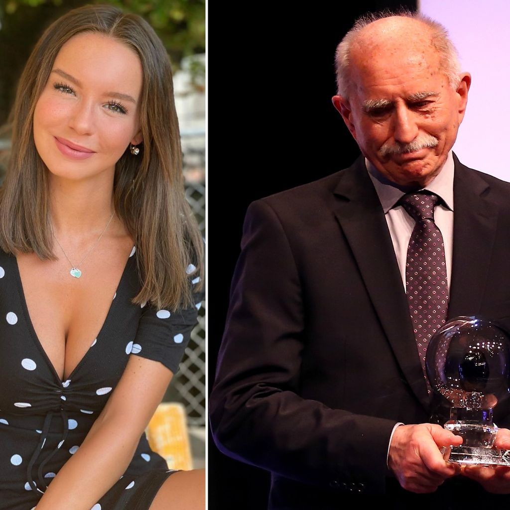 Adela Smajic und Werner Hansch
