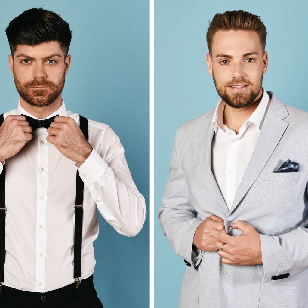 Collage Alexandros Chouliaras und Steffen Vogeno
