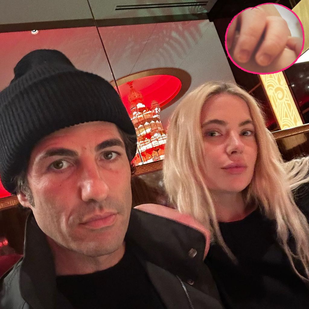 Brandon Davis, Ashley Benson und die kleine Hand ihres Babys