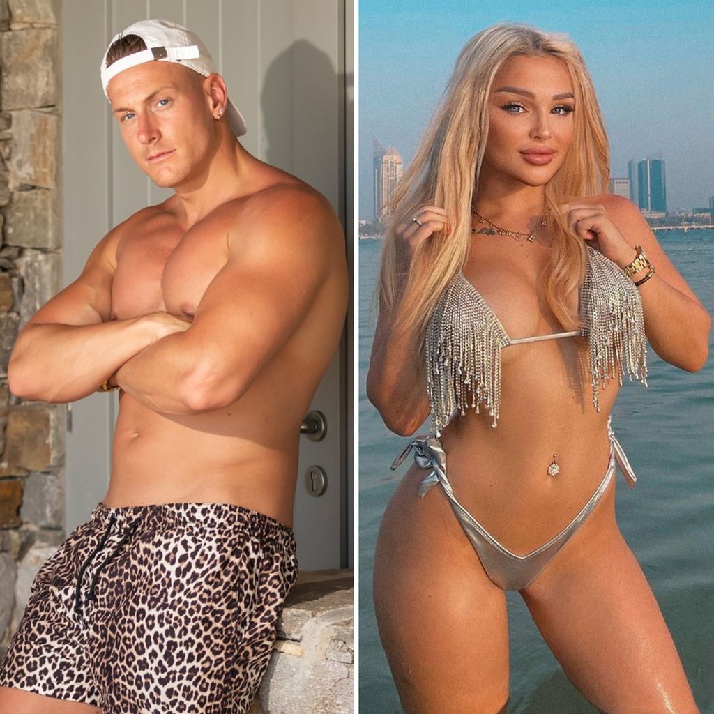 Calvin Kleinen und Emmy Russ