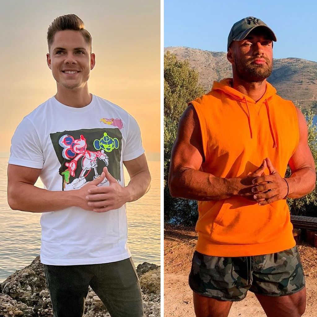 Cedric Beidinger und Aleks Petrovic