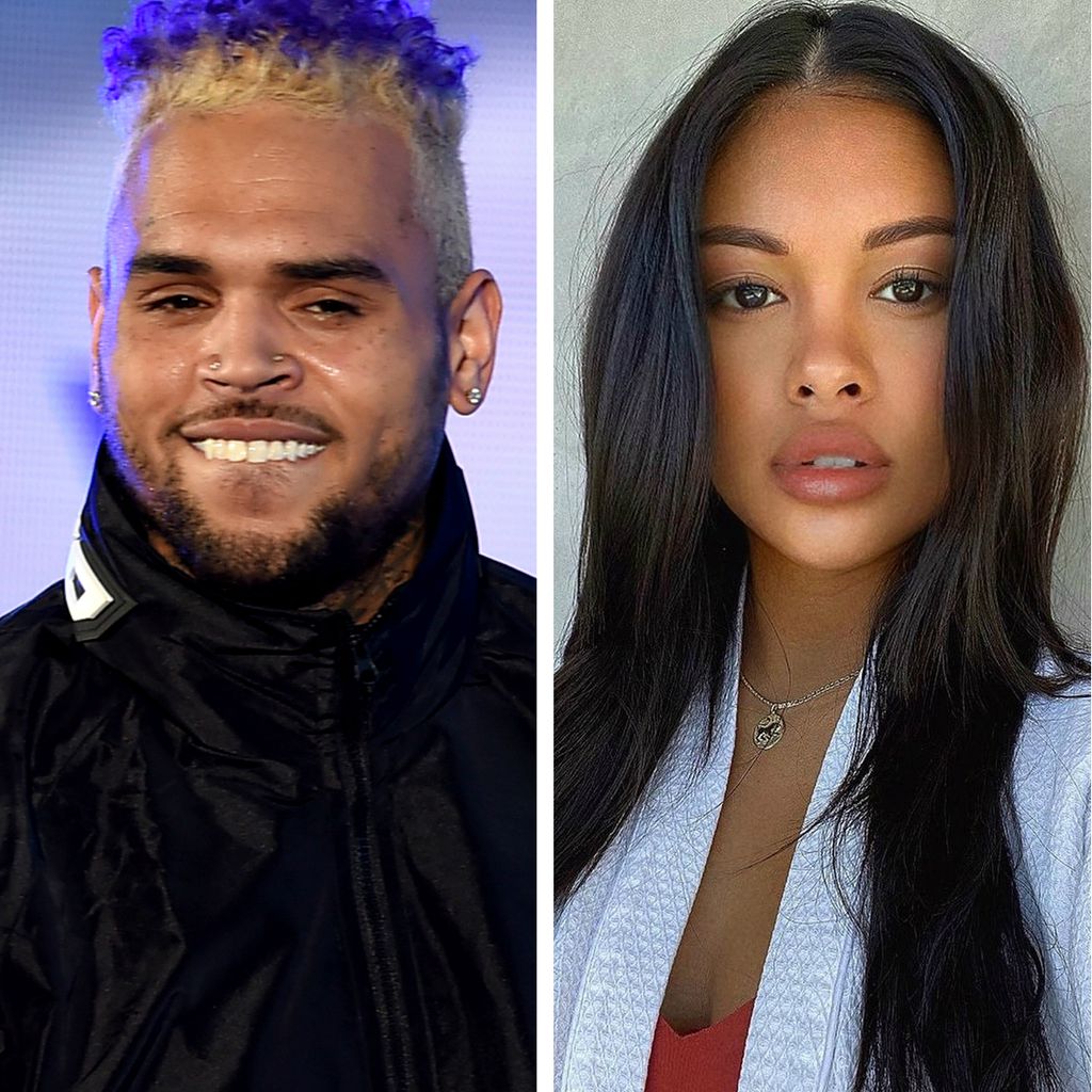 Chris Brown und Ammika Harris