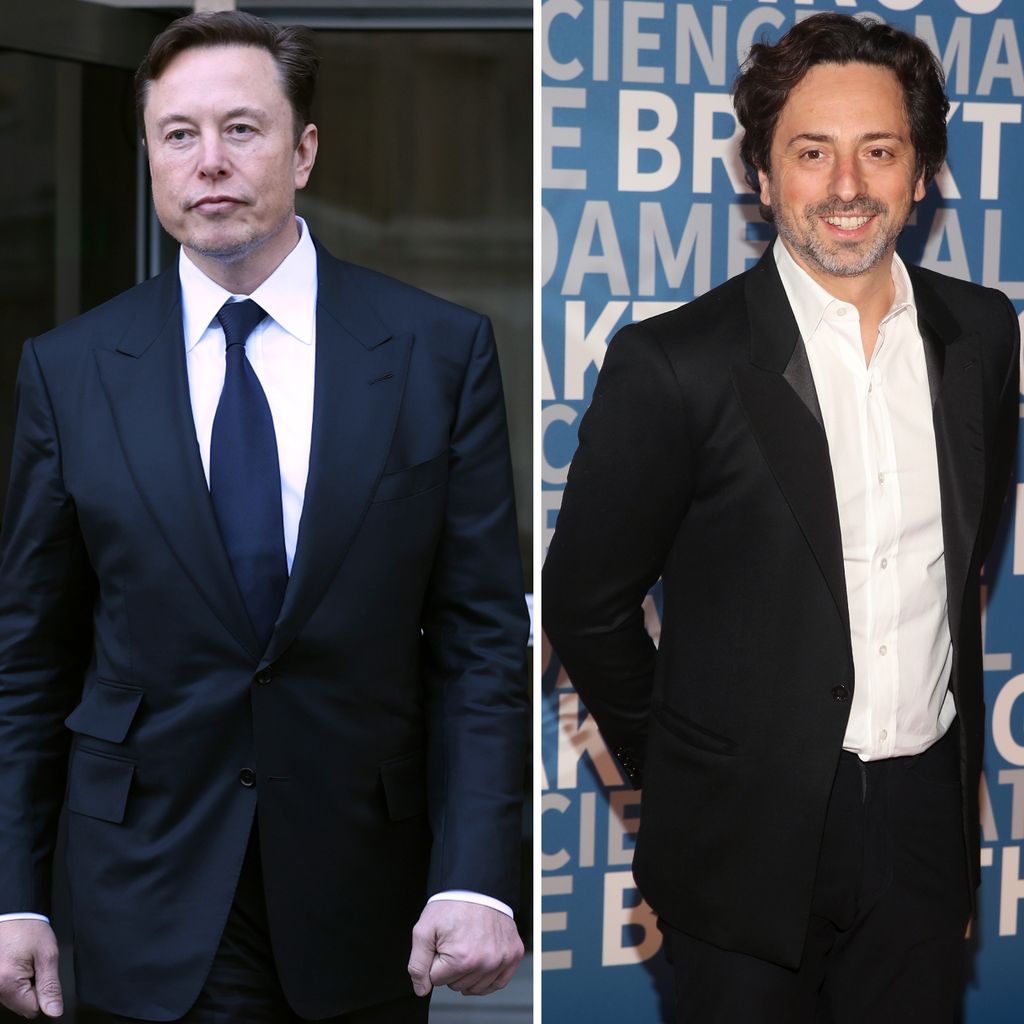 Elon Musk und Sergey Brin