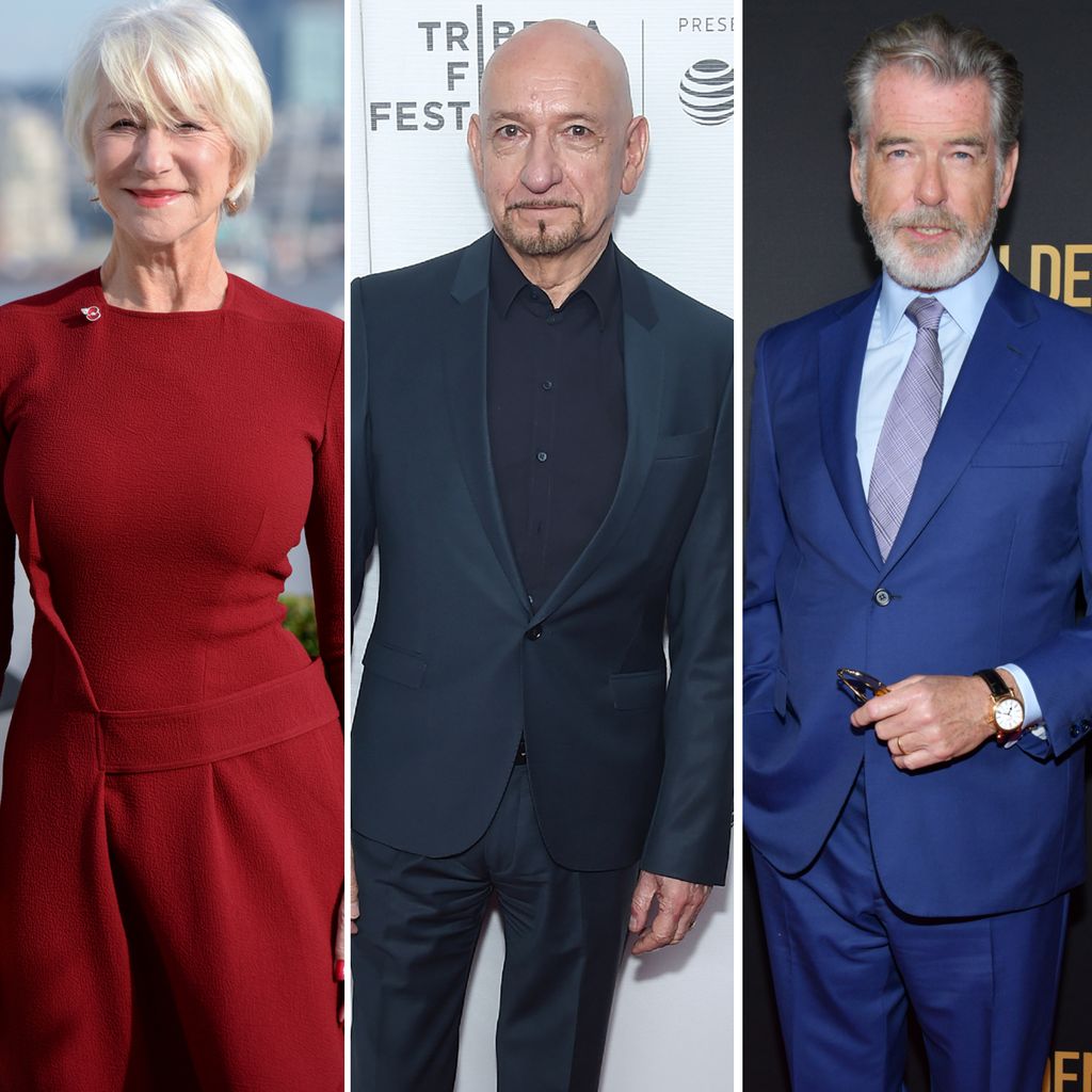 Helen Mirren, Sir Ben Kingsley und Pierce Brosnan