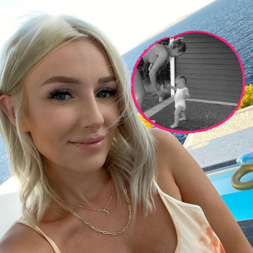 Jessi Schröder mit Töchterchen Hailey Emilia