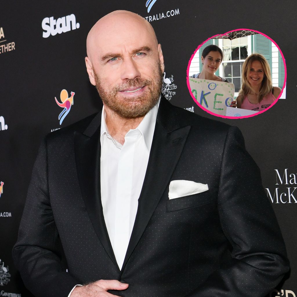 John Travolta, Kelly Preston und ihre Tochter Ella Bleu