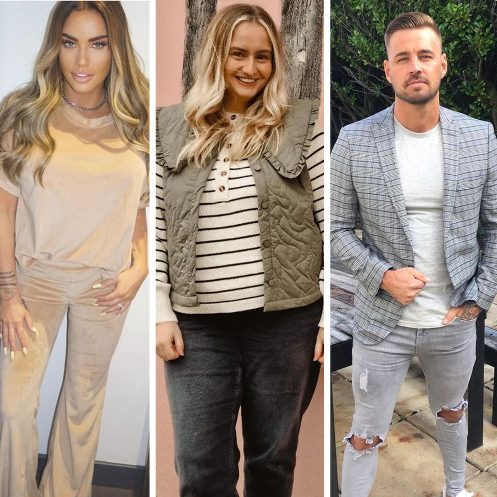 Katie Price, Sophie Price und Carl Woods