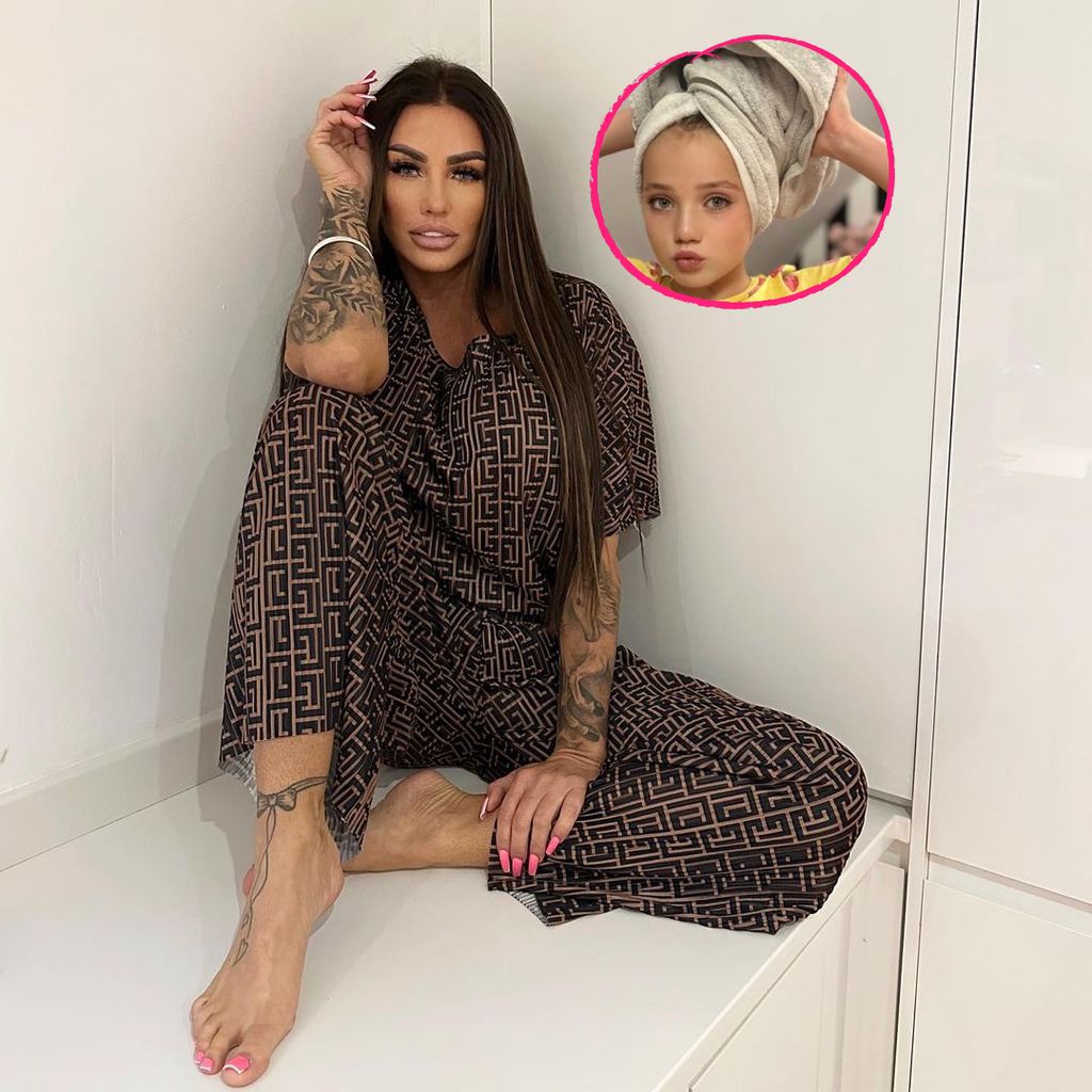 Katie Price und ihre Tochter Bunny