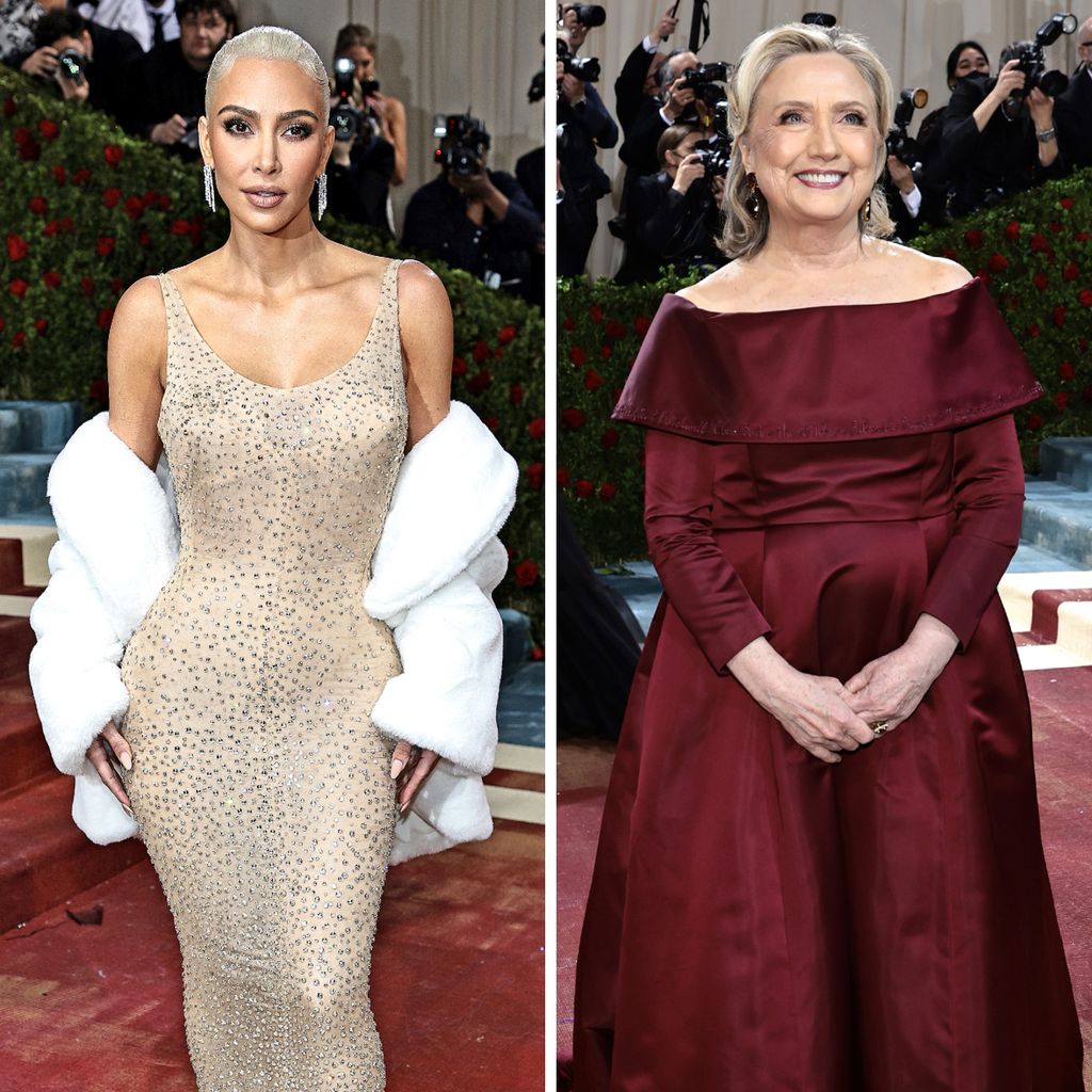 Kim Kardashian und Hillary Clinton