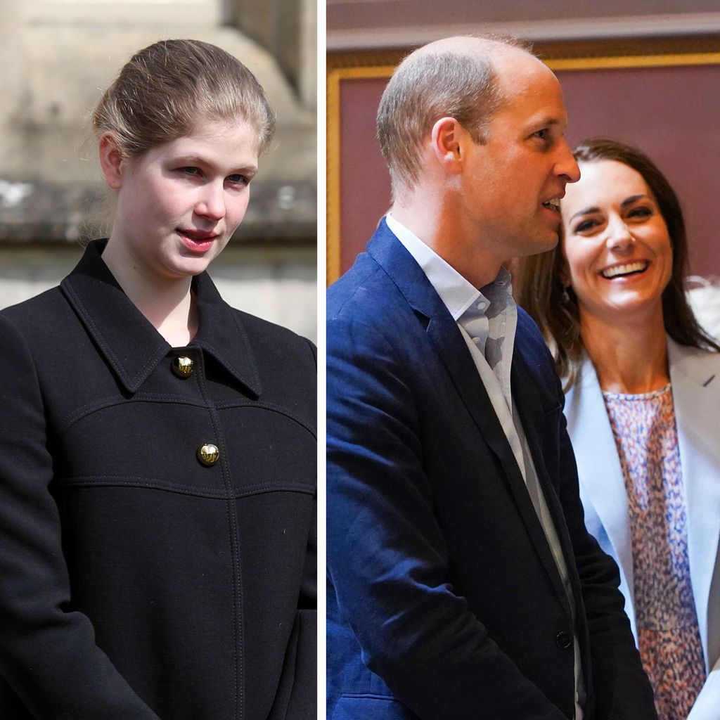 Lady Louise, Prinz William und Herzogin Kate
