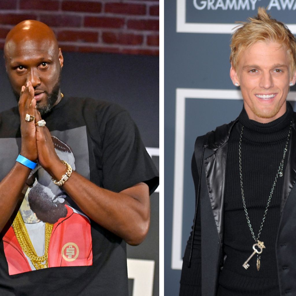 Lamar Odom und Aaron Carter