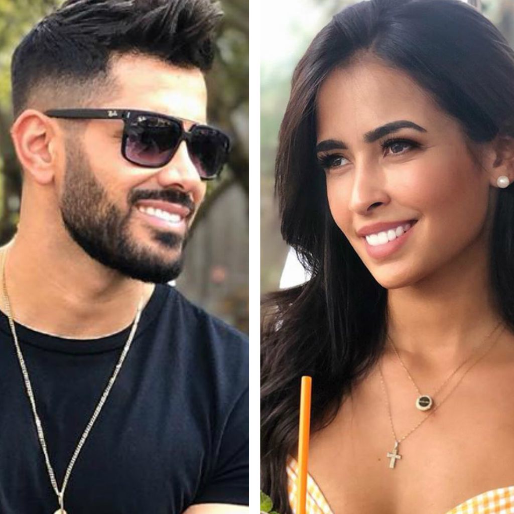 Mudi Sleiman und Nathalia Goncalves Miranda