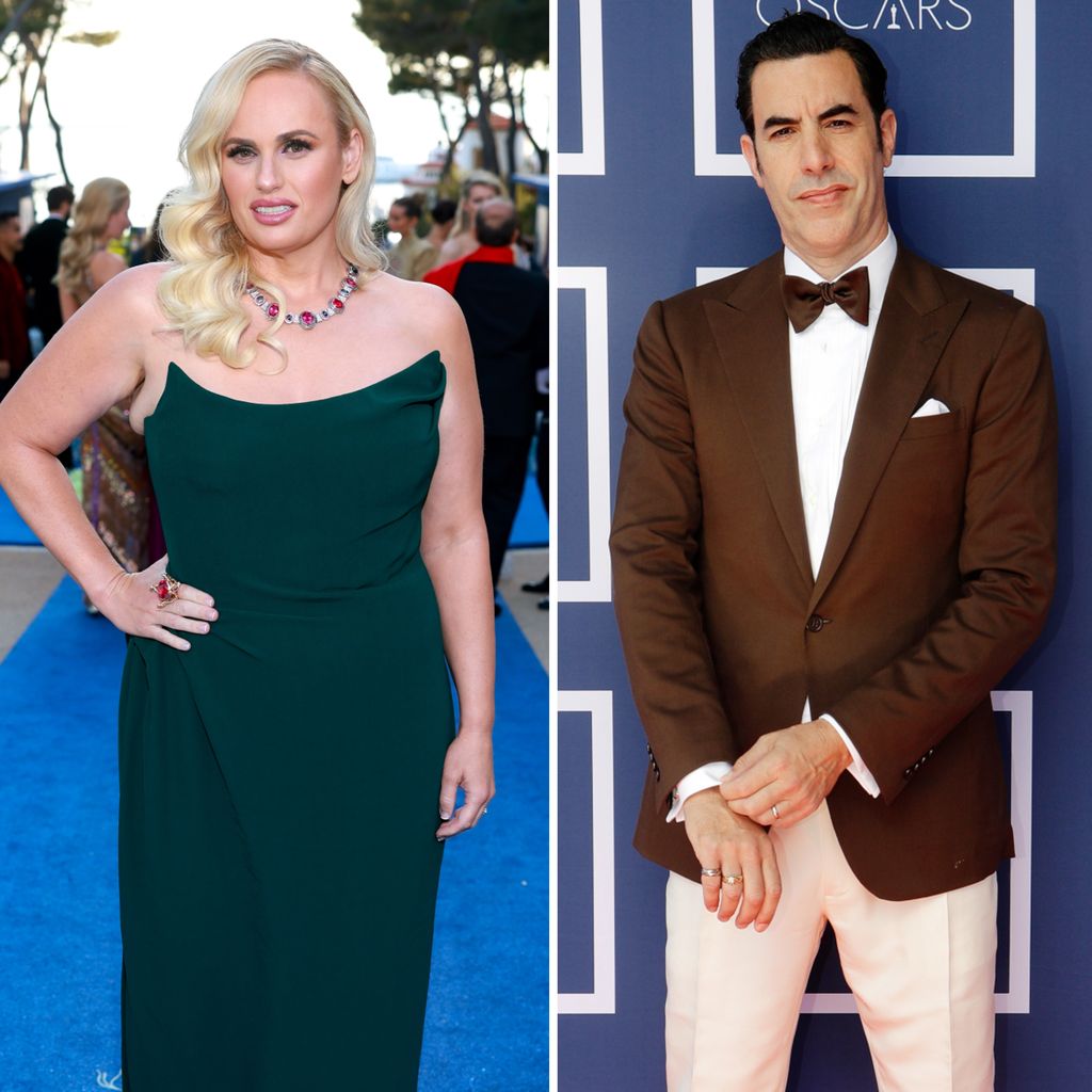 Rebel Wilson und Sacha Baron Cohen