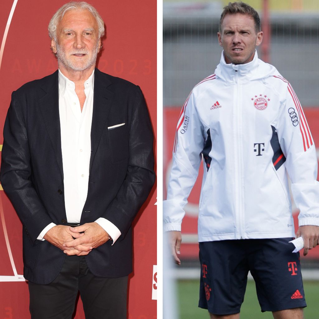Rudi Völler und Julian Nagelsmann