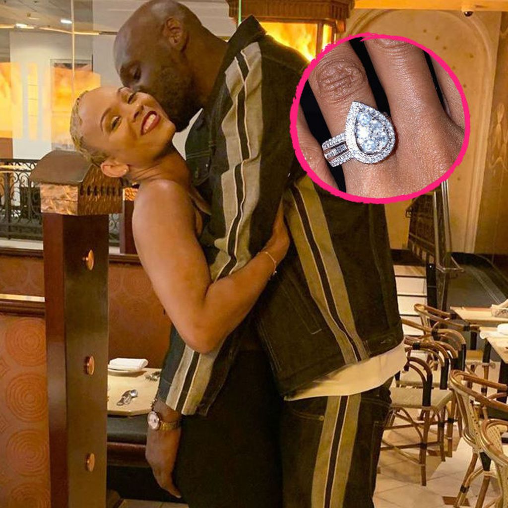 Sabrina Parr und Lamar Odom