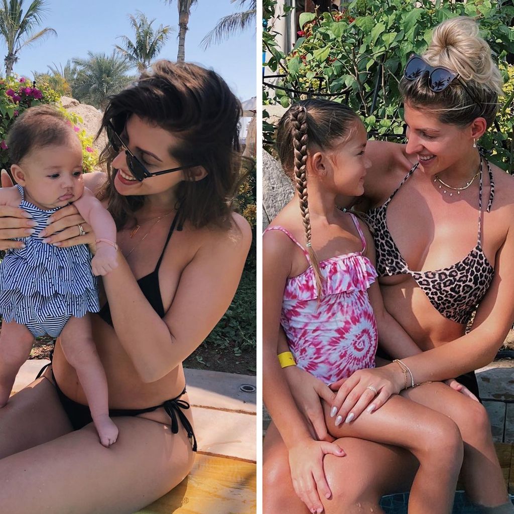 Sarah Harrison und Mia Rose Harrison