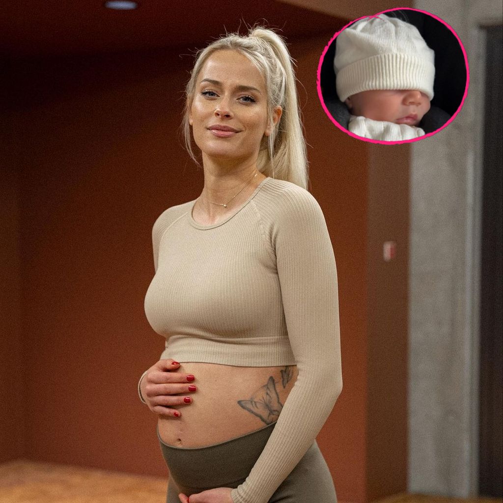 Vanessa Stehler mit ihrem Sohn