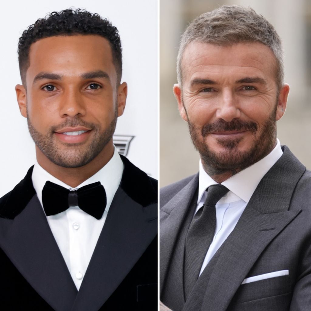 Lucien Laviscount und David Beckham