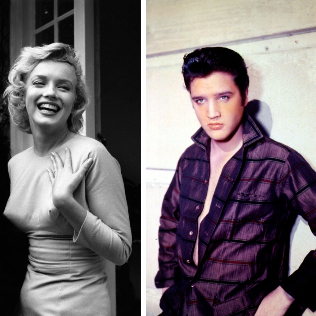 Marilyn Monroe und Elvis Presley