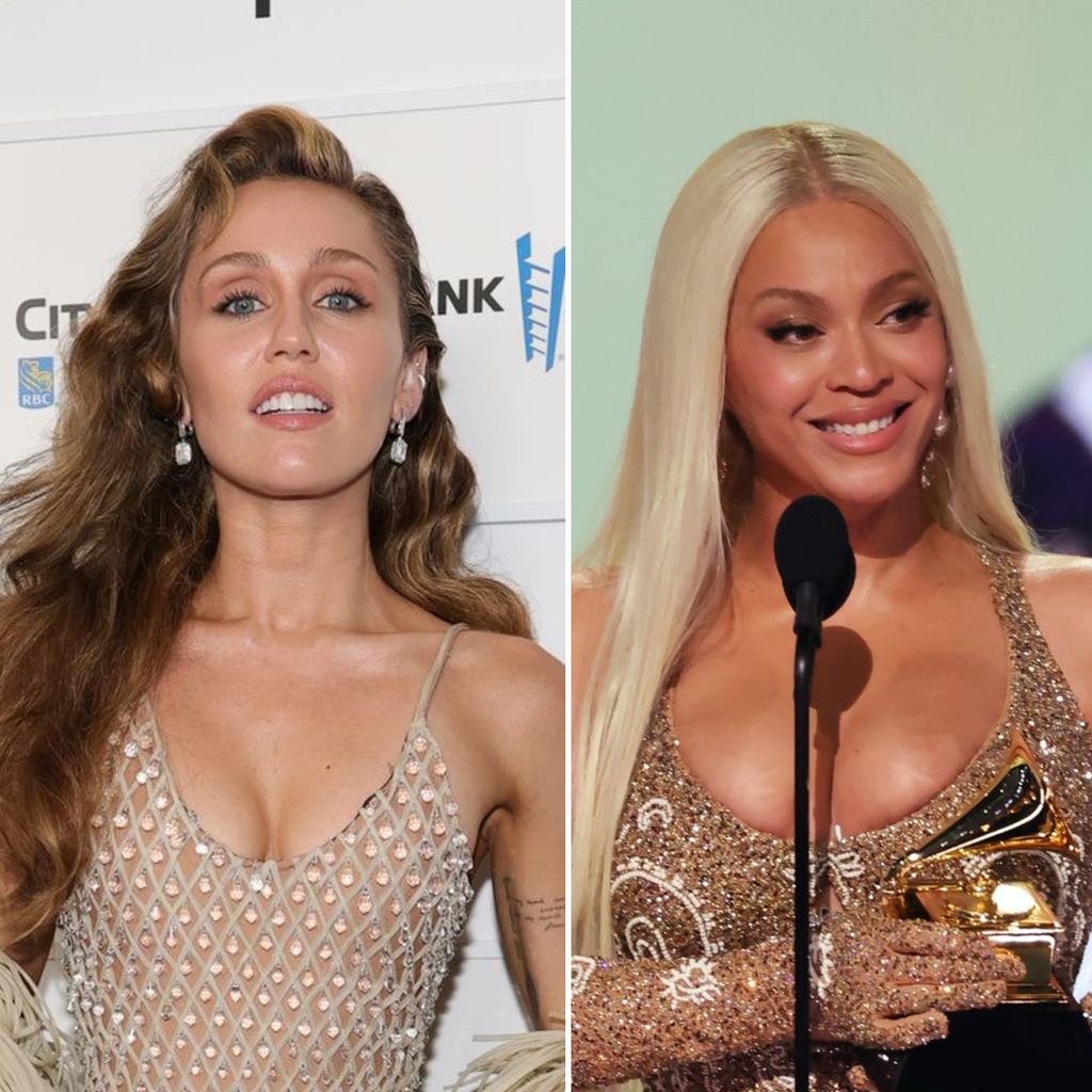 Miley Cyrus und Beyoncé