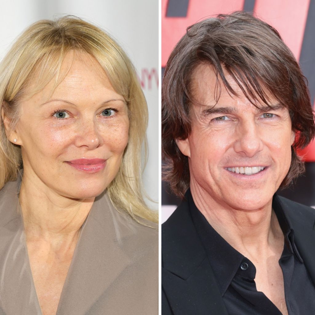 Pamela Anderson und Tom Cruise