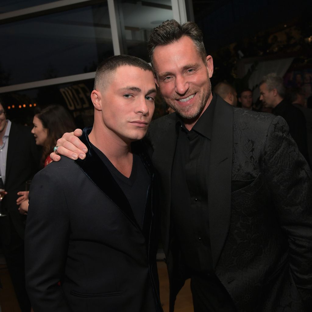 Colton Haynes und Jeff Leatham im September 2017