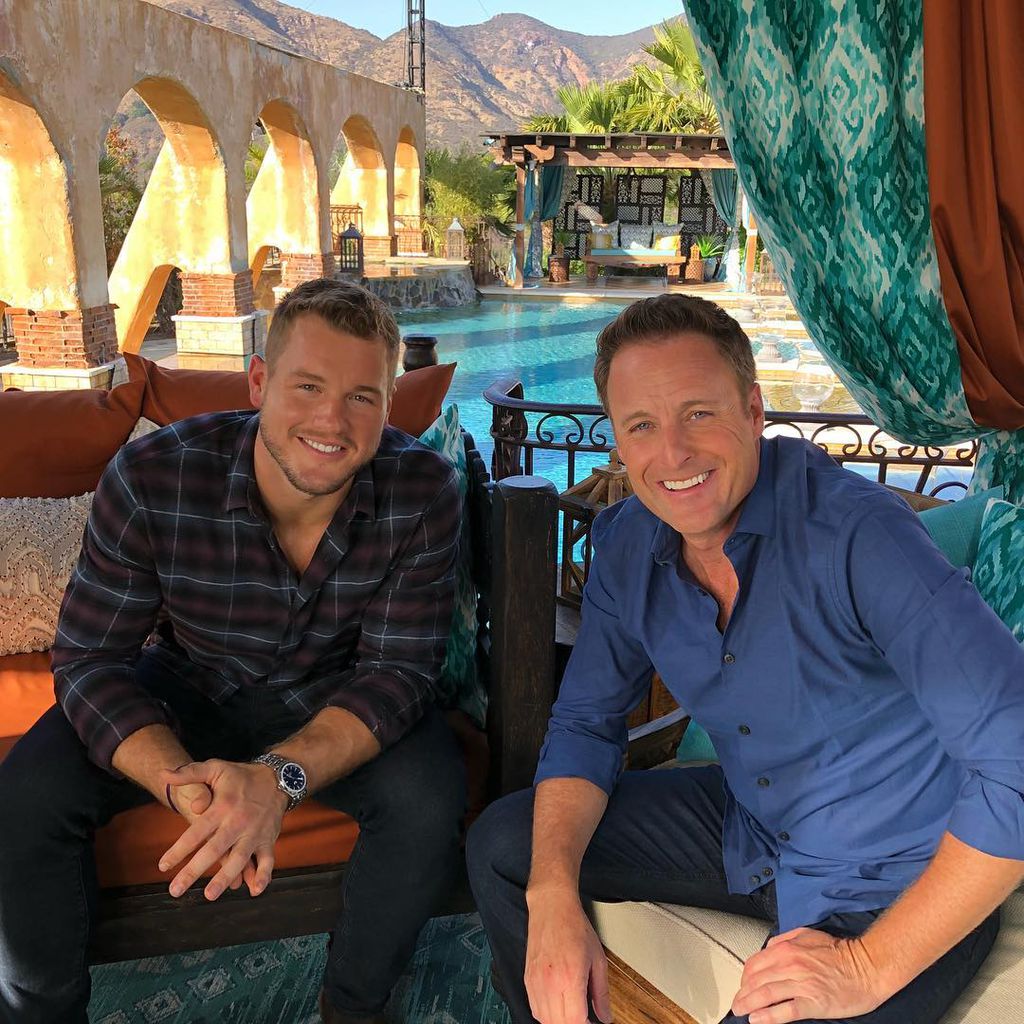 Colton Underwood und Chris Harrison, US-Stars