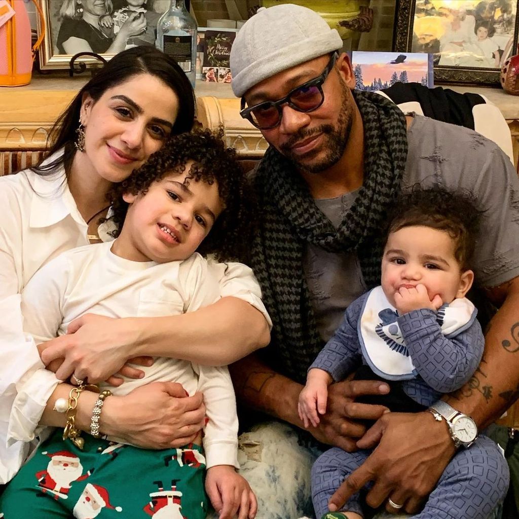 Columbus Short und seine Familie im Januar 2021