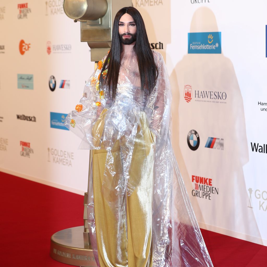 Conchita Wurst bei der Goldenen Kamera in Hamburg im Februar 2018