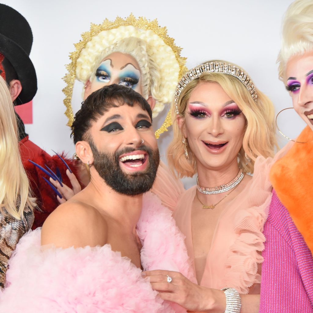 Conchita Wurst und die "Queen of Drags"-Stars