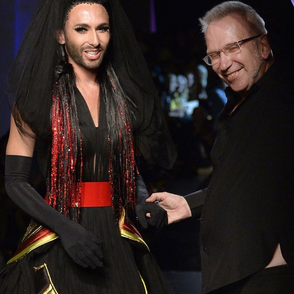 Conchita Wurst und Jean Paul Gaultier