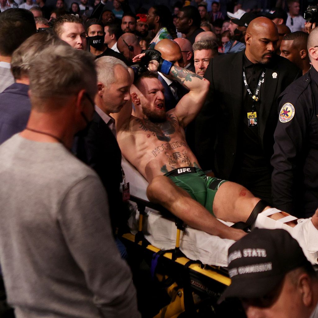 Conor McGregor bei einem UFC-Match in Las Vegas im Juli 2021