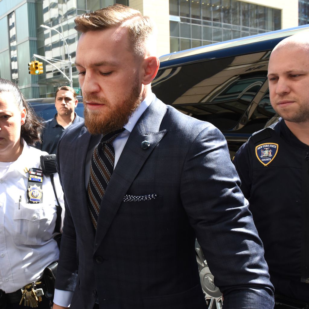 Conor McGregor vor Gericht in NYC im Juni 2018
