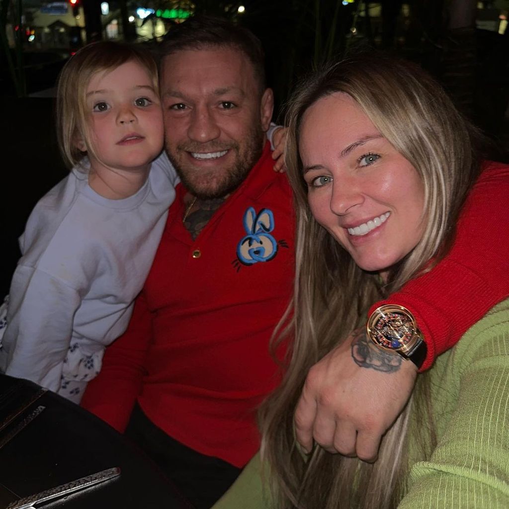 Conor McGregor mit seiner Familie