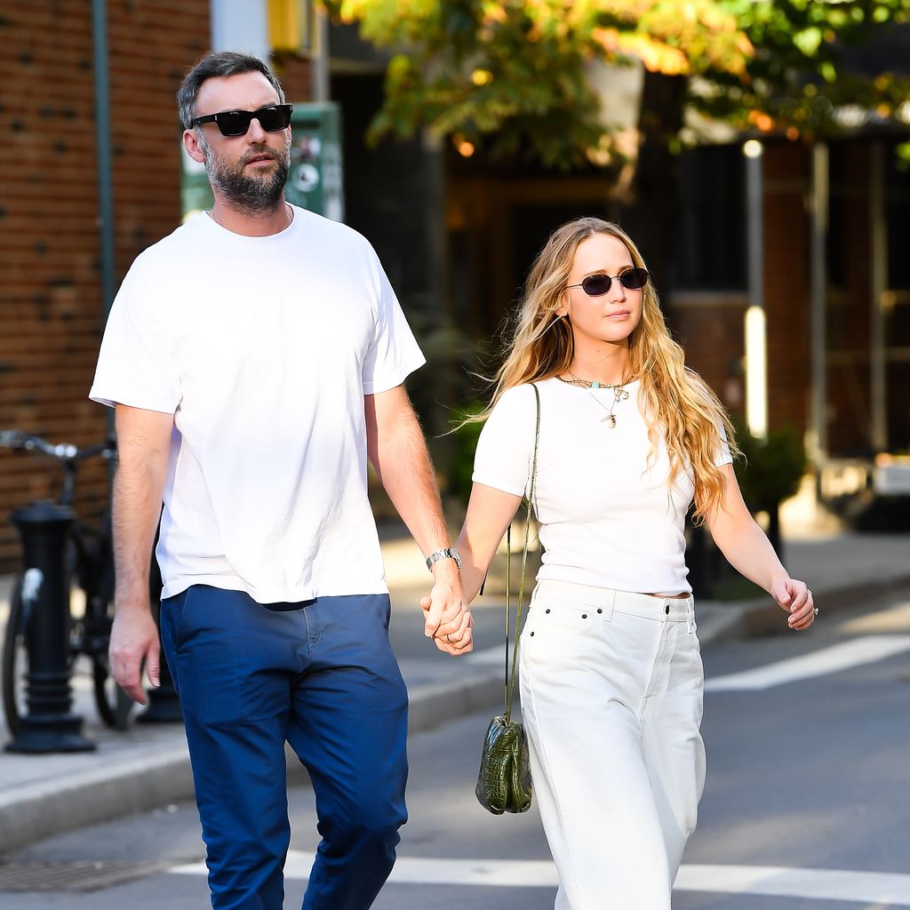 Cooke Maroney und Jennifer Lawrence im August 2022